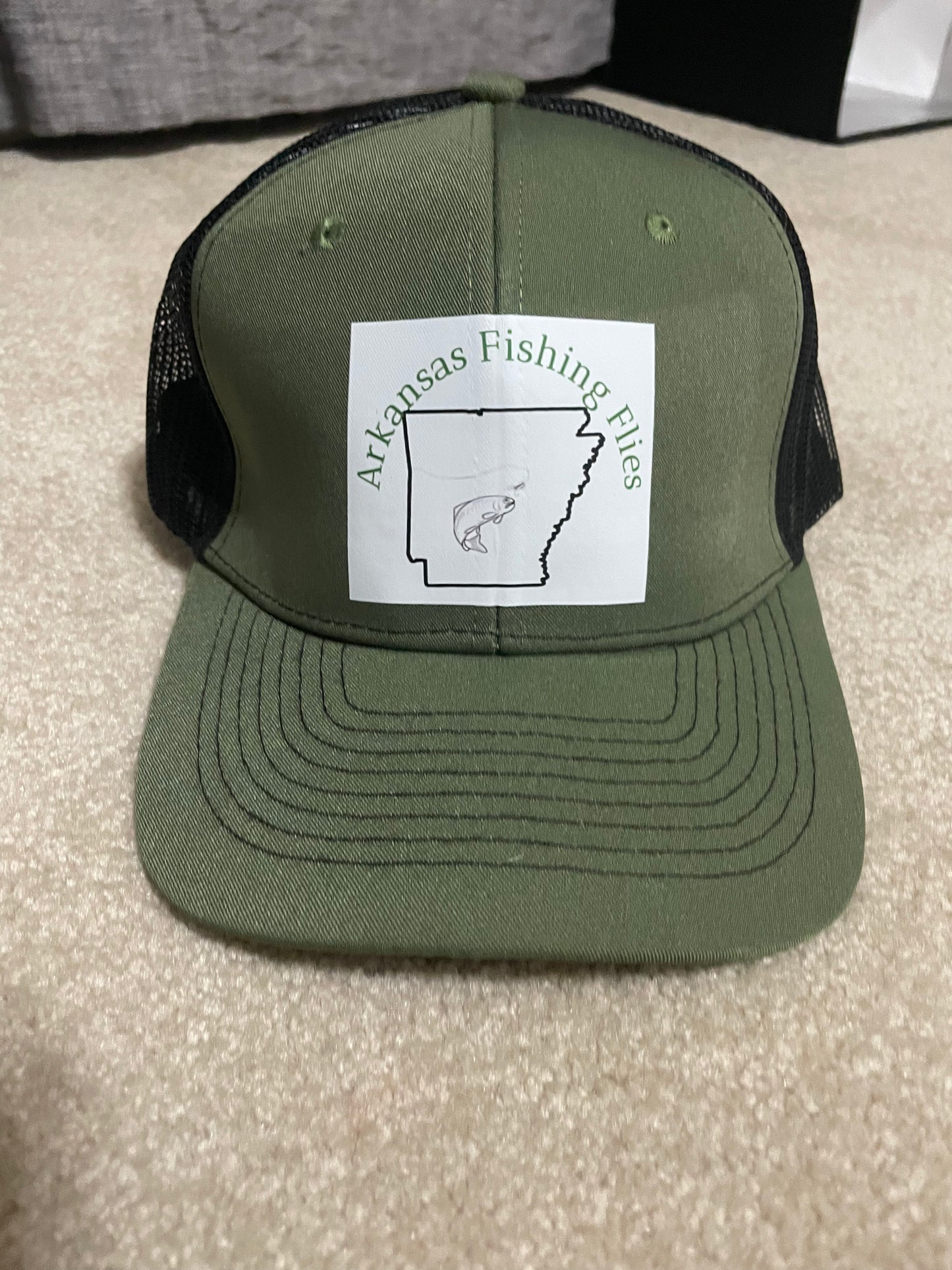 Arkansas Fishing Flies hat