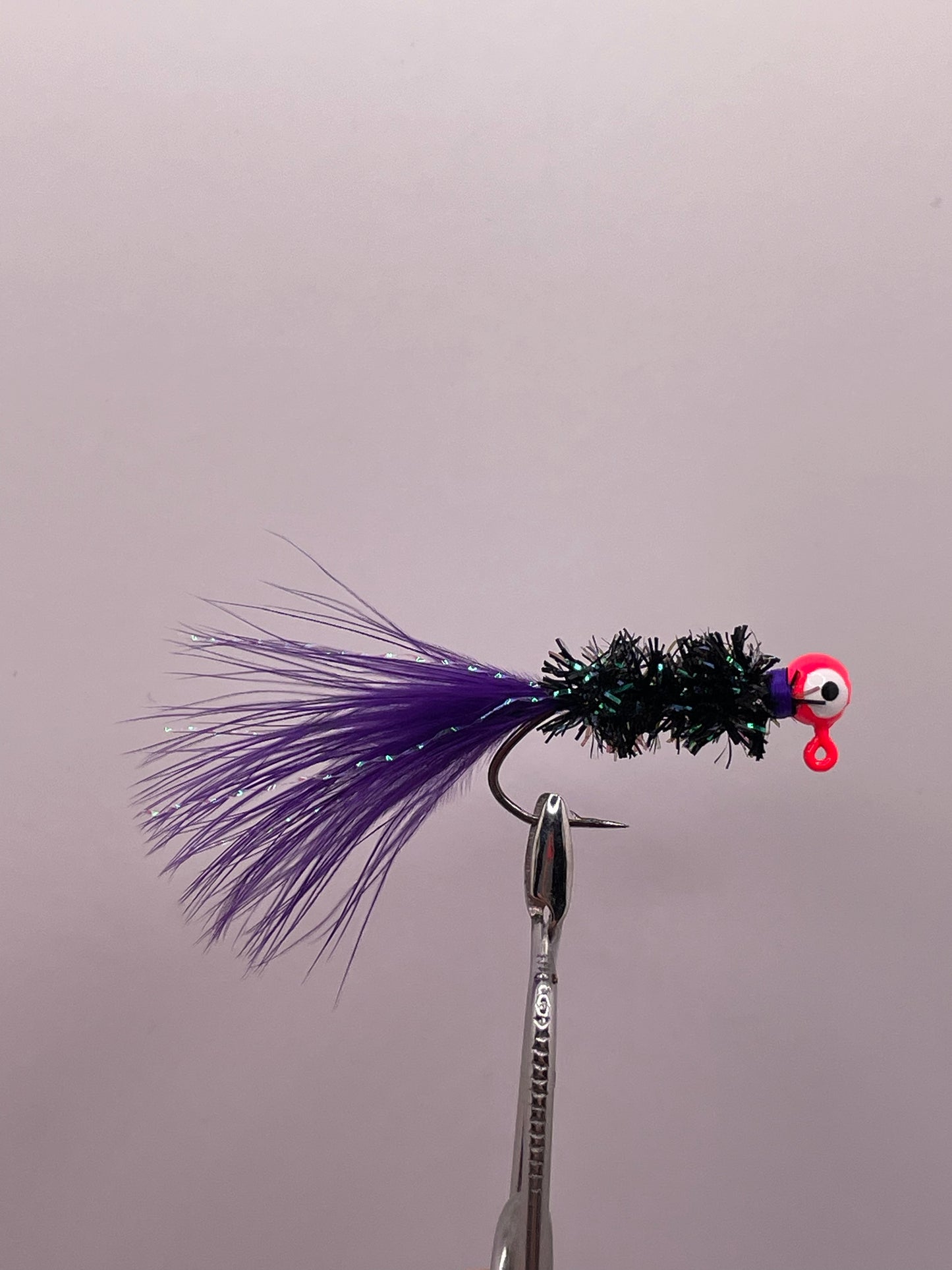 Flashy Purple Crappie Jig